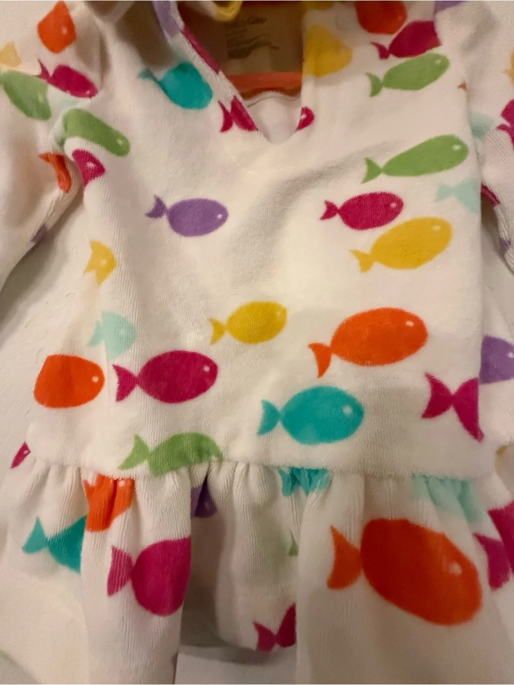 GAP Baby White Infant Hooded Top